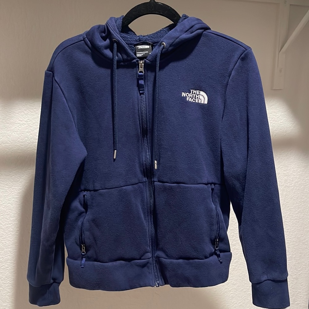 Northface zip up hoodie